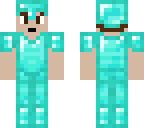 guy in diamond armor