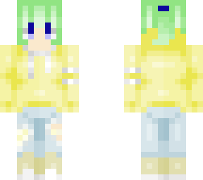 lemon sort hair ponytail