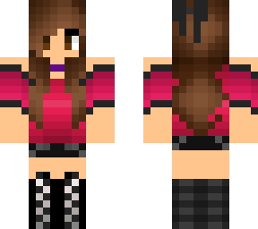 magenta girl