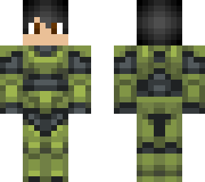 master chief no helmet