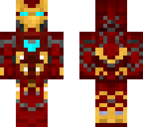 old iron man with removable armor