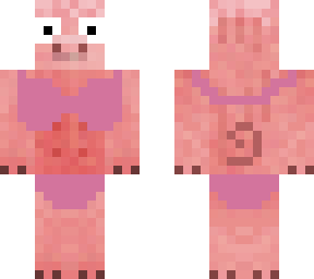 pig in a bikini