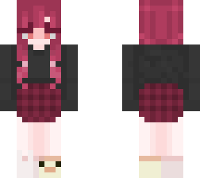 pink hair goth