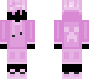 pink hooded kid