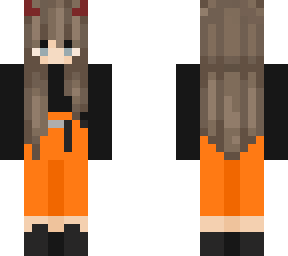 skin orange-black