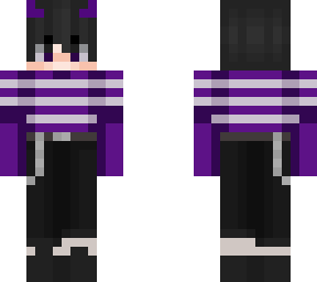 stripped purple