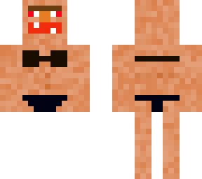 weird dude in a bikini