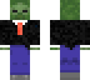zombie in a suit skin