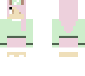 a gacha character for my friend again except now she actually has hands