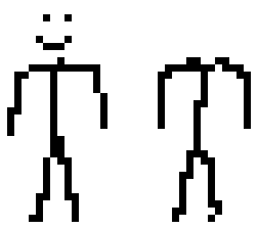 a stickman!