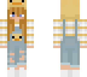 blonde duck girl