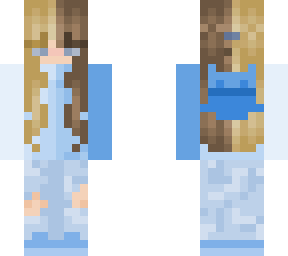 blue backpack