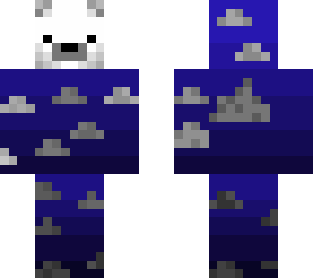 blue bear hoodie