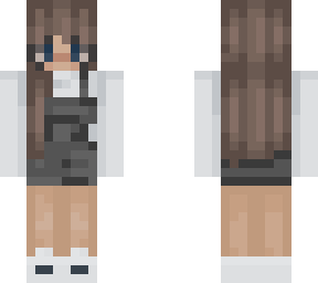 blue eyed black dress girl