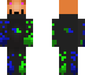 blue green ninja fox