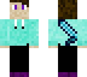 blue hoodie man