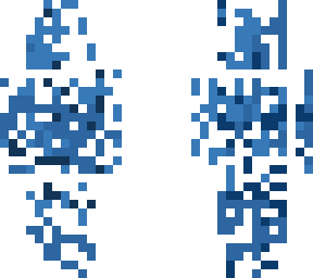 blue splotch guy