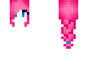 bright pink hair