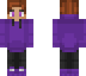 brown haired purple