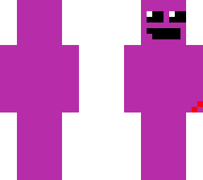 el hombre morado