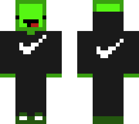 green skeppy with nike hoodie