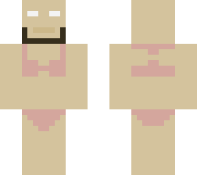 man in bakini