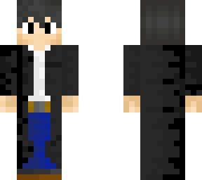 me! with black robe