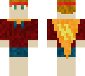 mineman with hypixel cape