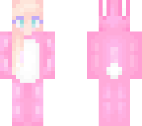 pastel bunny onesie