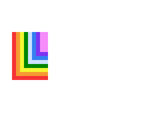 rainbow girl