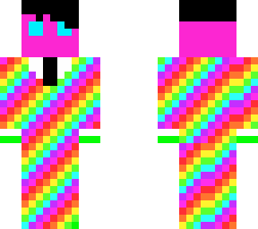 rainbow suit