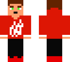 red prestonstyles hoodie