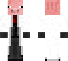 scientist pig in suit