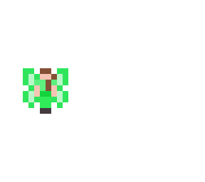 small green fairy girl