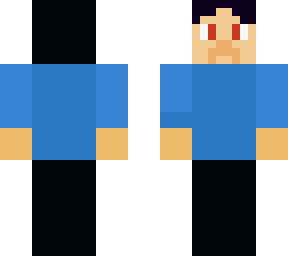 steve wearing black and blue