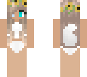 swimsuit - sunflower wolf girl