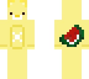 yellow carebear melon with underface