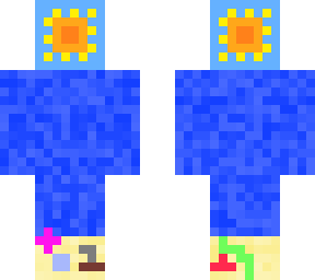 a day at the beach but theres no outlines and the water and beachs are better