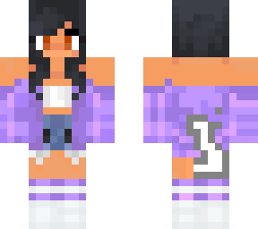 aphmau with a kitty tail.