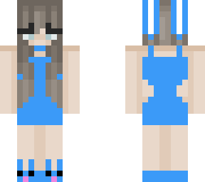 blue bunny girl