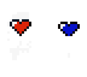 blue heart of ice red heart of fire