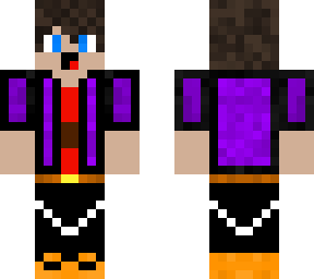 boy in ~ nether portal ~ merch and ~ creeper ~ logo shirt.