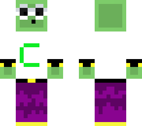 c letter slime skin