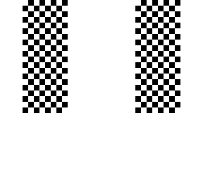 checkered
