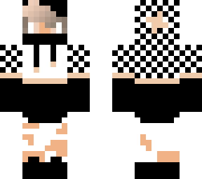 checkered hoodie genderbend