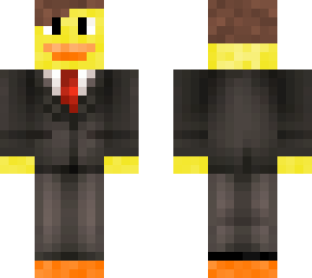 duck in a suit