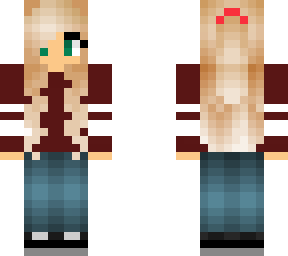 edited blonde tomboy girl without jacket