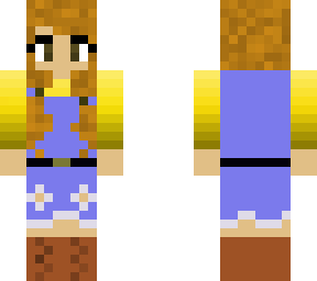 farmer girl in yellow shirt