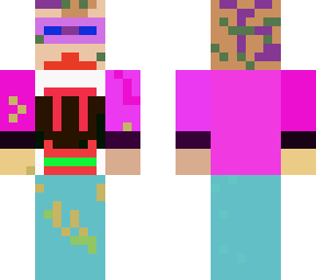 glitched robot man.