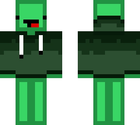 green hoodie snowball_king